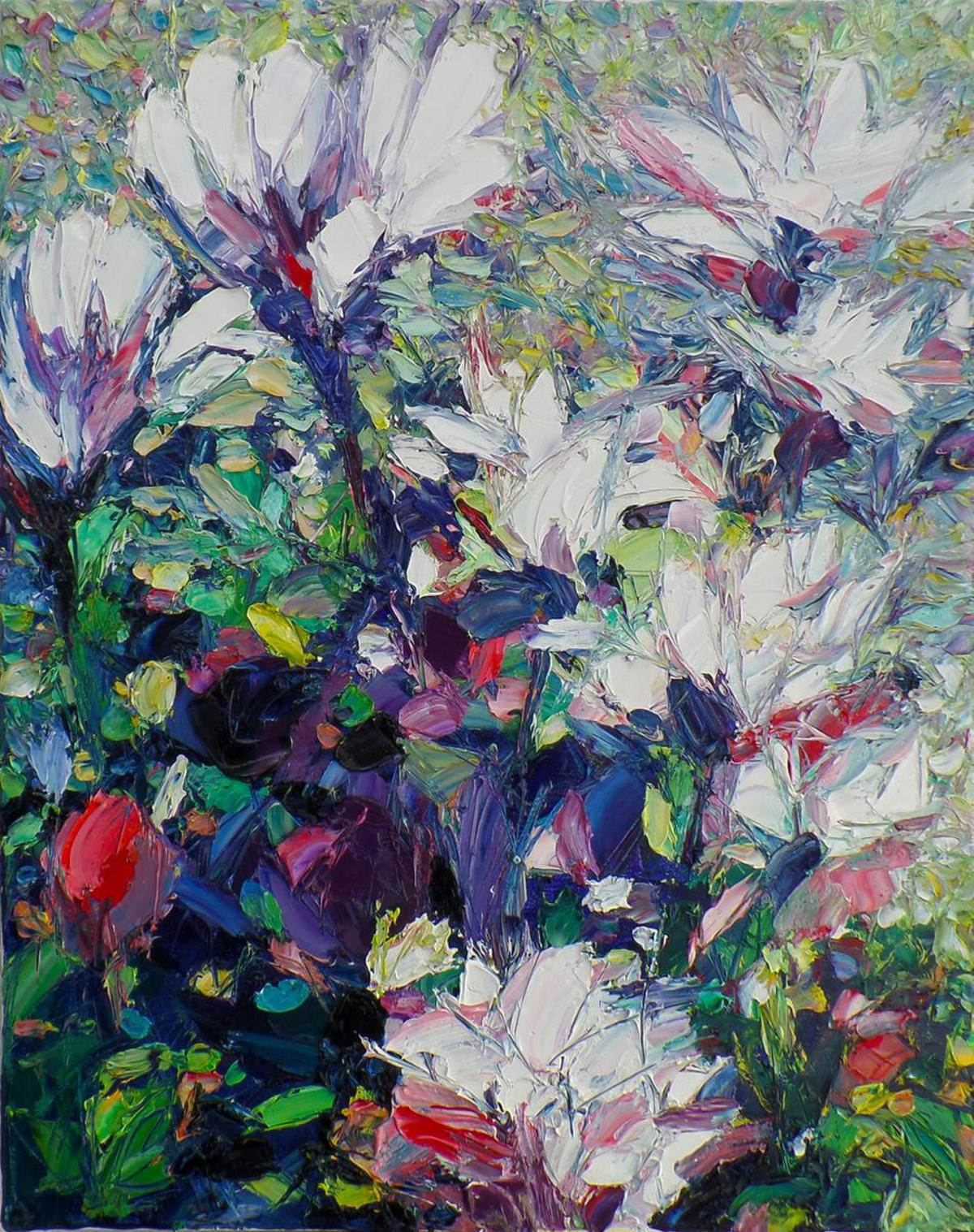 Flowers_being_Frisky_16x20