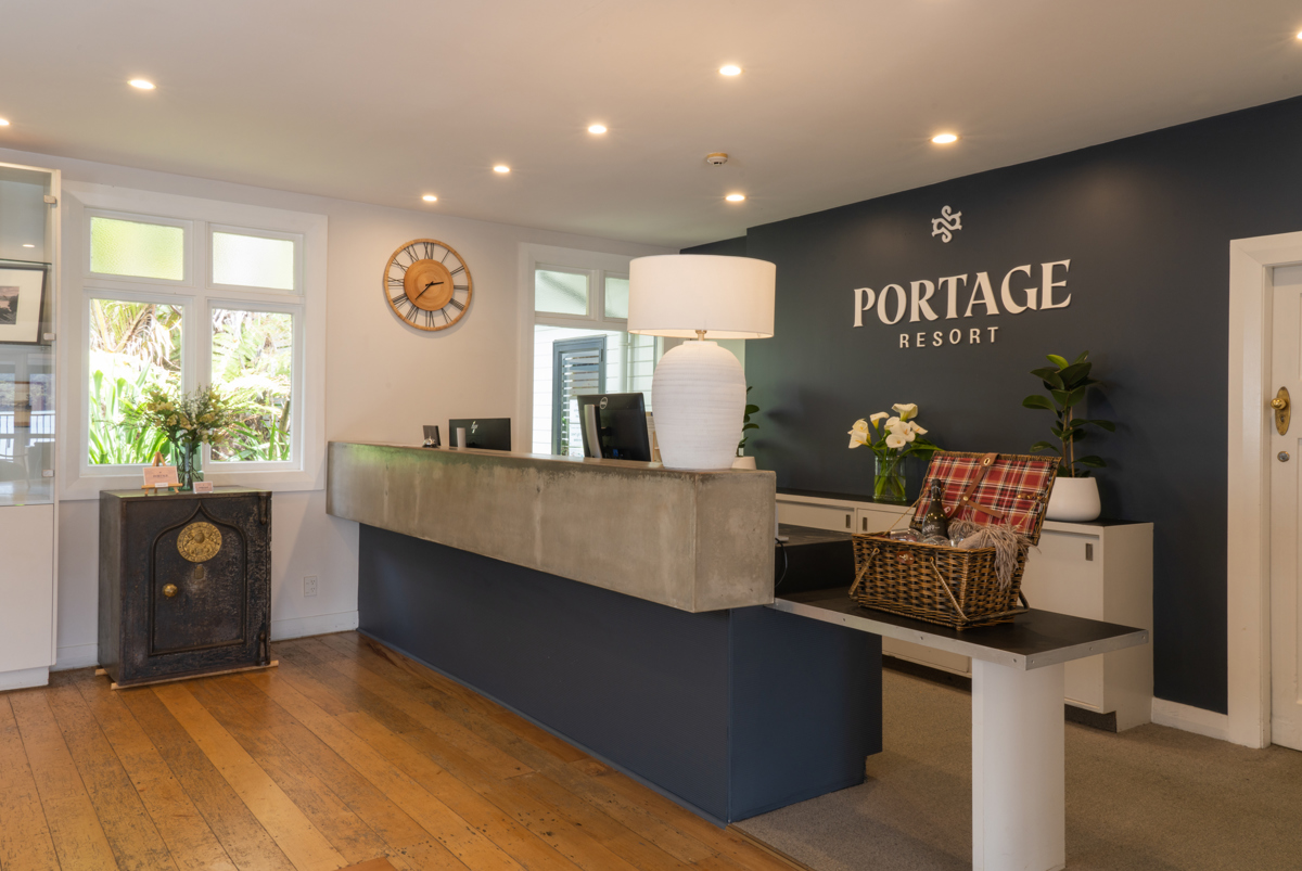 Portage Resort reception